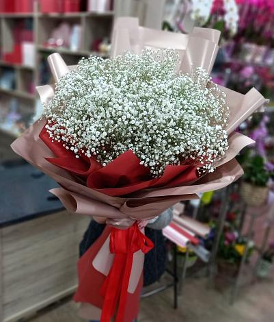 Букет цветов из: Гипсофила в Корсакове
