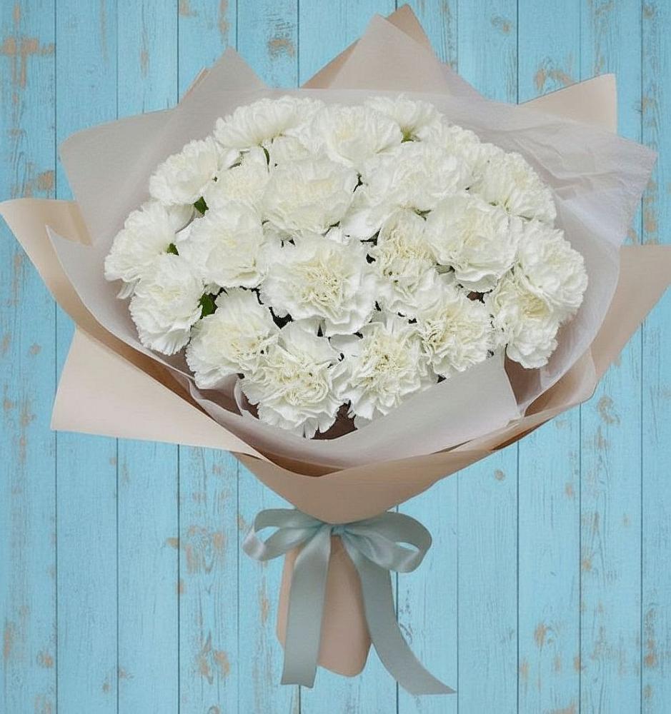 Букет цветов из: Гвоздики в Корсакове