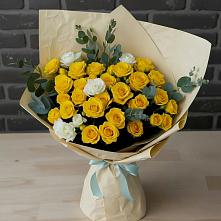 Букет цветов из:  Розы #REPLACE_PRED# Корсакове