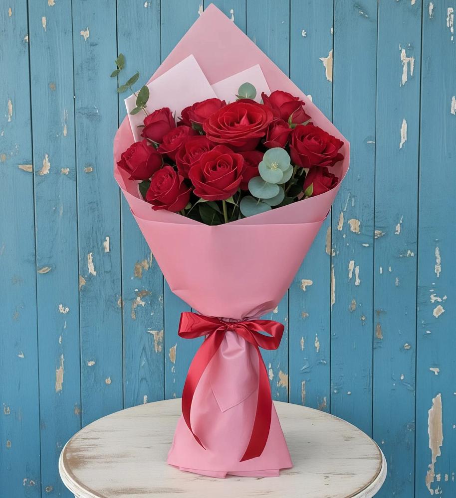 Букет цветов из: Розы в Корсакове