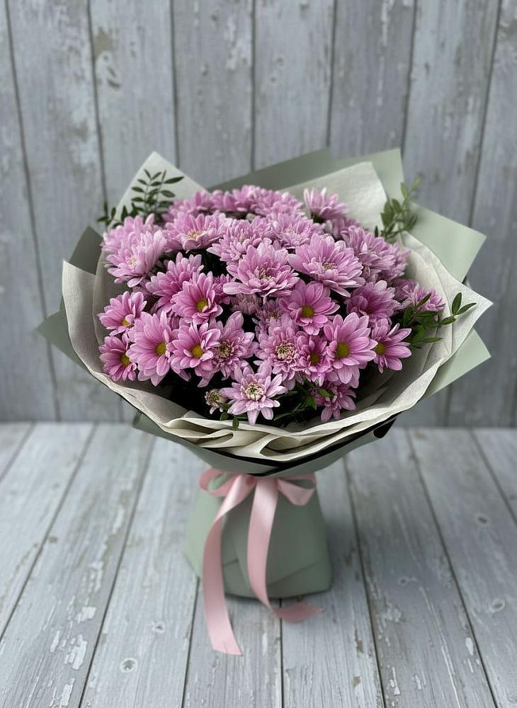 Букет цветов из: Хризантемы в Корсакове