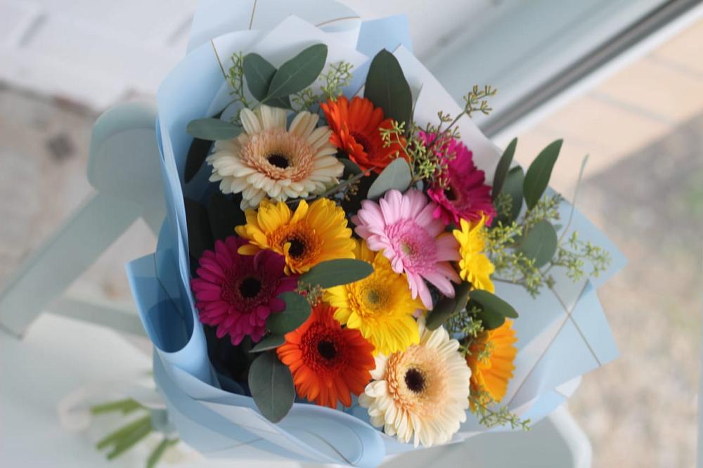 Букет цветов из: Герберы в Корсакове