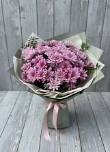 Букет цветов из:  Хризантемы в Корсакове