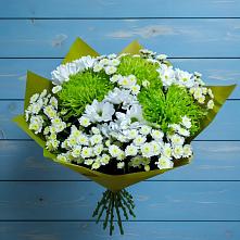Букет цветов из:  Хризантемы #REPLACE_PRED# Корсакове