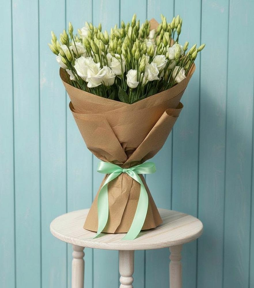 Букет цветов из: Лизиантусы в Корсакове