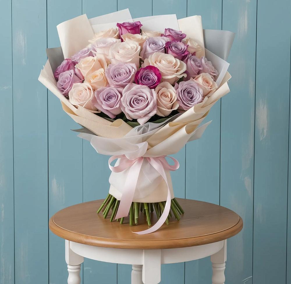 Букет цветов из: Розы в Корсакове