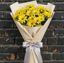 Букет цветов из:  Хризантемы в Корсакове