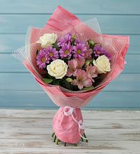 Букет цветов из:  Герберы в Корсакове