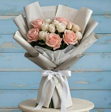 Букет цветов из:  Розы #REPLACE_PRED# Корсакове