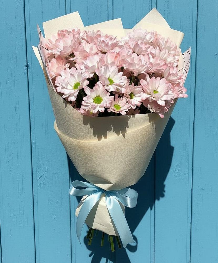 Букет цветов из: Хризантемы в Корсакове