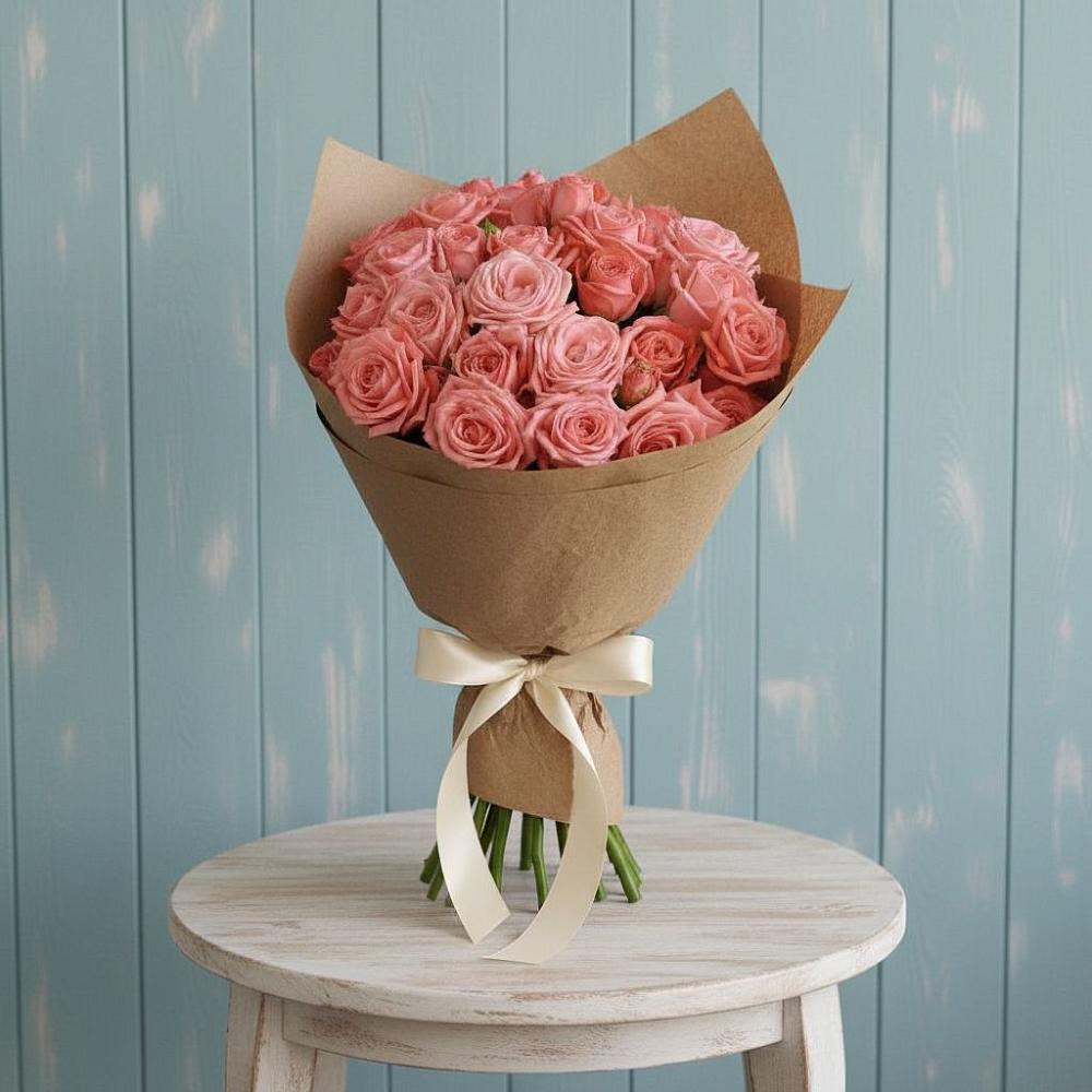 Букет цветов из: Розы в Корсакове