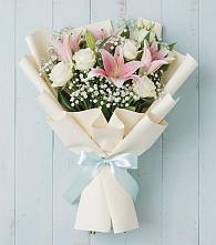 Букет цветов из:  Лилии в Корсакове